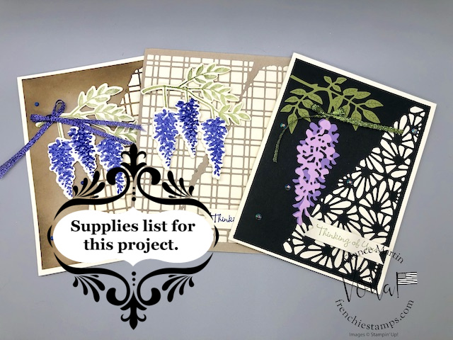Wisteria Wishes Bundle With The Split Card Textures Dies