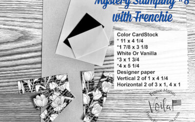 Mystery Stamping With Frenchie #8