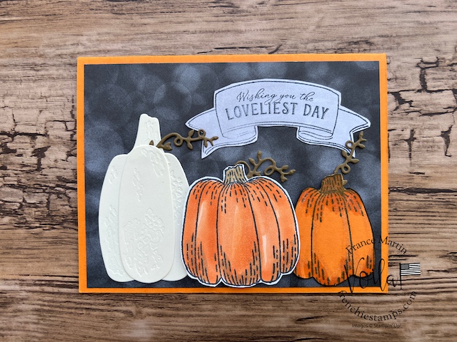 How to alternate the pumpkin size from Hello Harvest & Rustic Pumpkin Dies