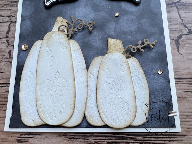 How to alternate the pumpkin size from Hello Harvest & Rustic Pumpkin Dies