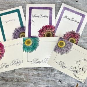 Framing and Adding Color to Celebrate Sunflowers
