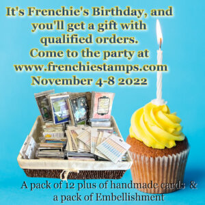 Frenchie’s Birthday Celebration You’ll Get a Gift with Qualified Orders