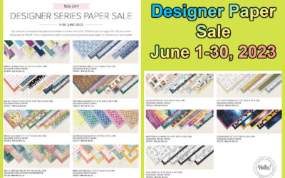 Designer Paper Sale