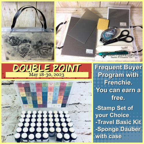 Double Point With Frenchie Frequent Buyer Program