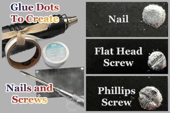 Glue Dots For Nails and Screws