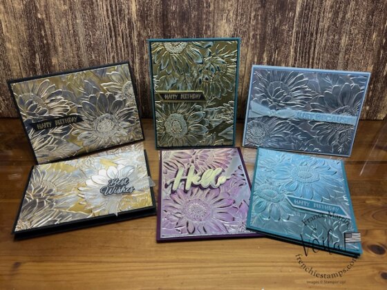 Gold & Silver Foil Card Techniques