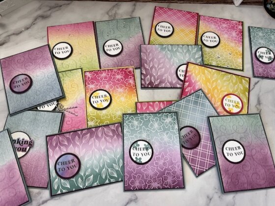Discover the Magic of Ombre Technique and Resist with Specialty Paper