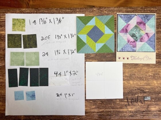 Pinwheel John Quilt Card